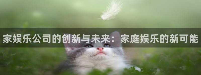不朽情缘5滴血：家娱乐公司的创新与未来：家庭娱乐的新可能